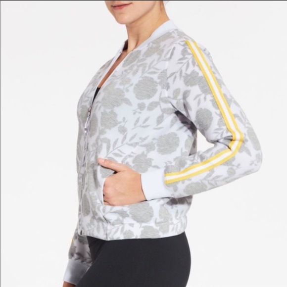 CALIA by Carrie Underwood Jackets & Blazers - [Calia] NWT burnout spacer jacket gray floral L